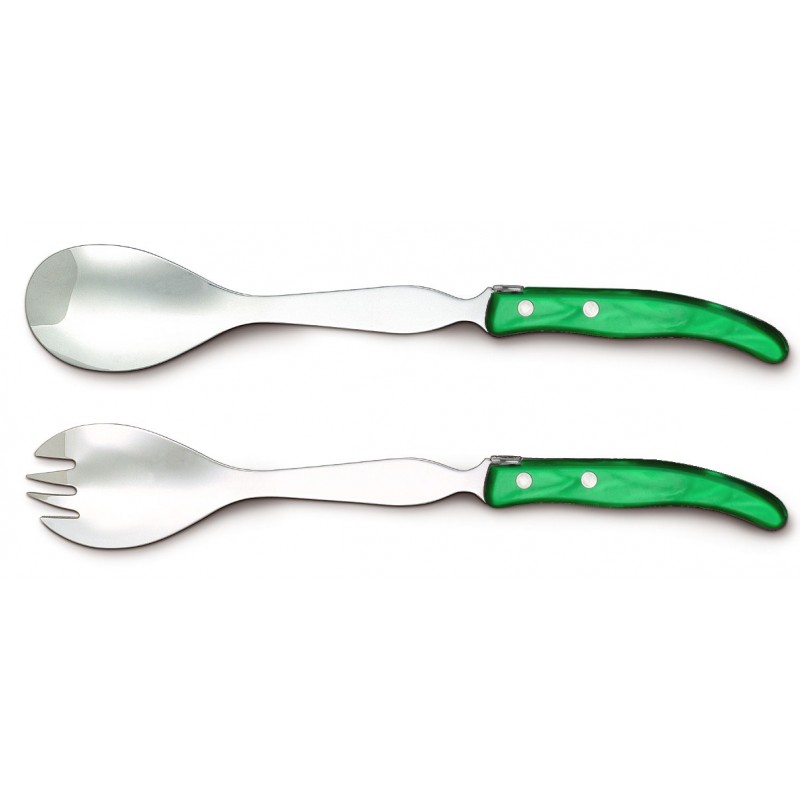 Berlingot salad service in resin handle Berlingot salad service in resin handle