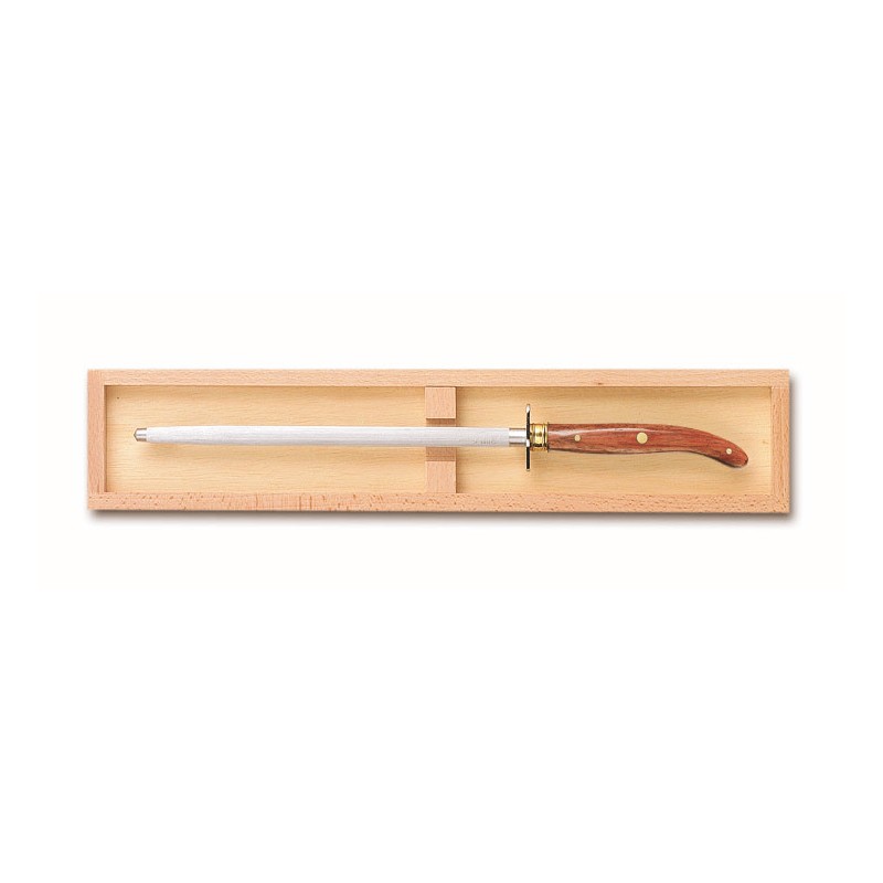 Wood box of Laguiole sharpener brass bolster Wood box of Laguiole sharpener brass bolster