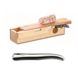 Sausage box + Laguiole carving knife no bolster