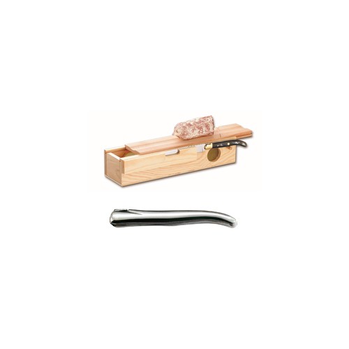 Sausage box + Laguiole carving knife no bolster