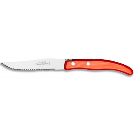 Berlingot steak knife in resin handle Claude Dozorme
