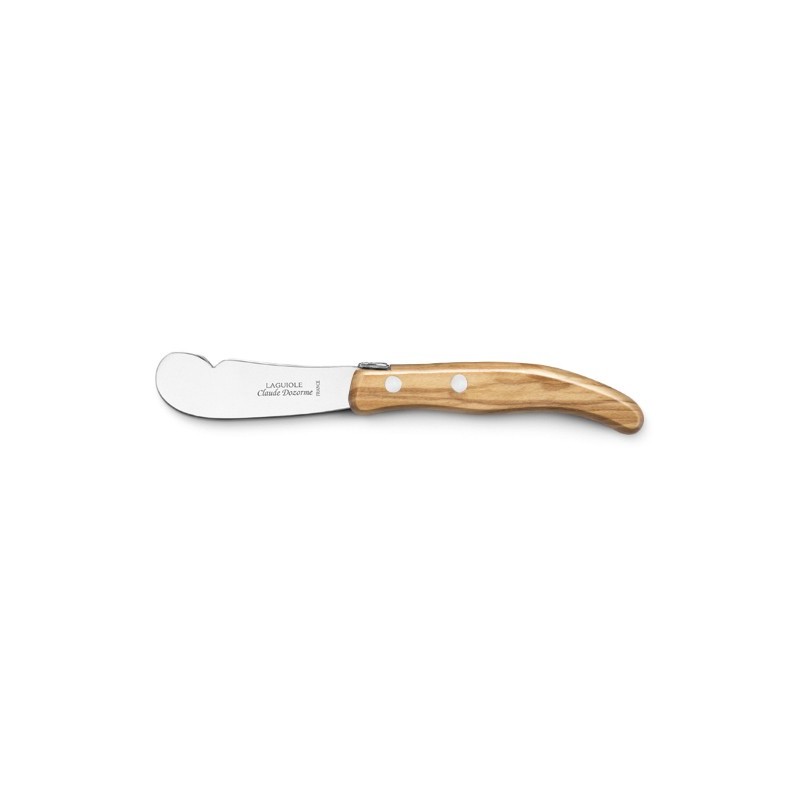 Couteau à tartiner Claude Dozorme Berlingot manche bois Couteau à tartiner Claude Dozorme Berlingot manche bois