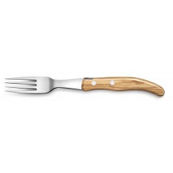 Berlingot steak fork in wood handle Claude dozorme