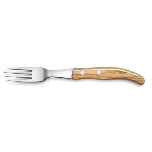 Berlingot steak fork in wood handle Claude dozorme