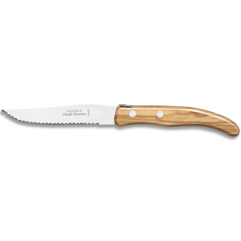 Berlingot steak knife in wood handle Claude Dozorme Berlingot steak knife in wood handle Claude Dozorme