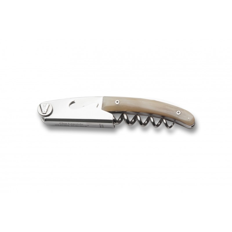 Clos Laguiole corkscrew horn handle (ram horn, light horn or black horn) Clos Laguiole corkscrew horn handle (ram horn, light horn or black horn)