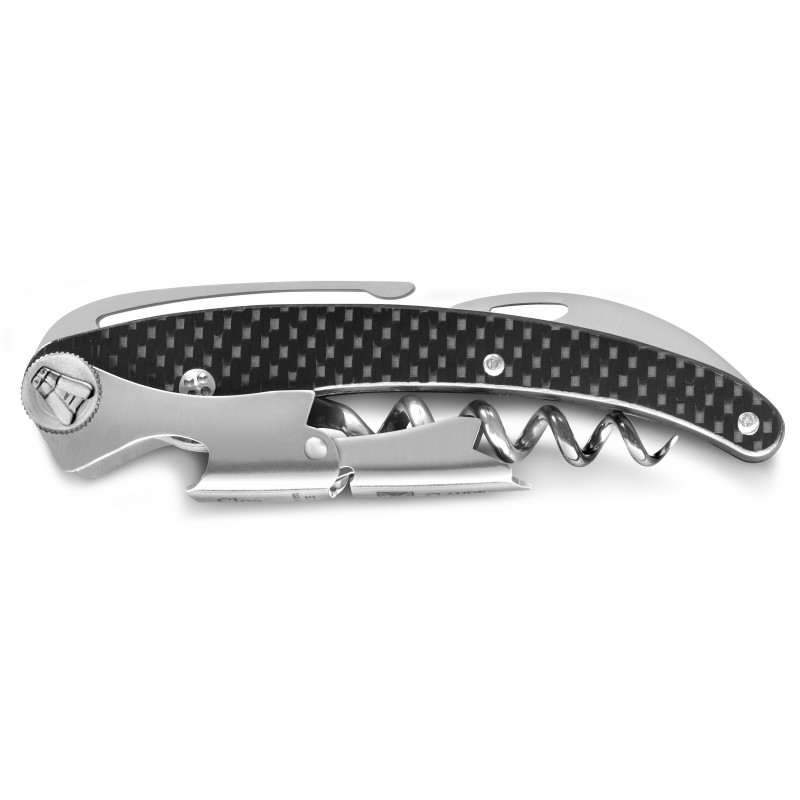 Clos Laguiole corkscrew full carbon handle Clos Laguiole corkscrew full carbon handle