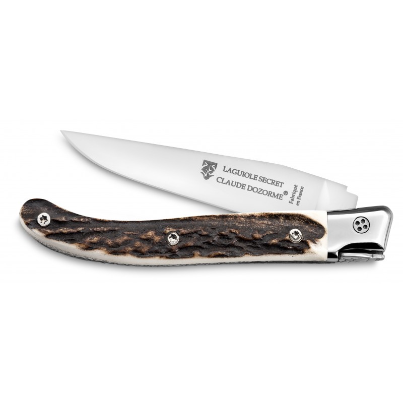 Laguiole Secret stag horn handle Laguiole Secret stag horn handle