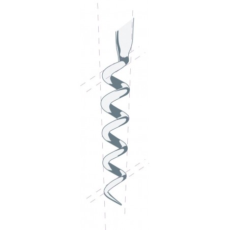 Le Thiers® corkscrew horn handle (light horn or ram horn) Le Thiers® corkscrew horn handle (light horn or ram horn)