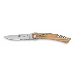 Thiers pocket knife Corkscrew Vallernia handle by Claude Dozorme