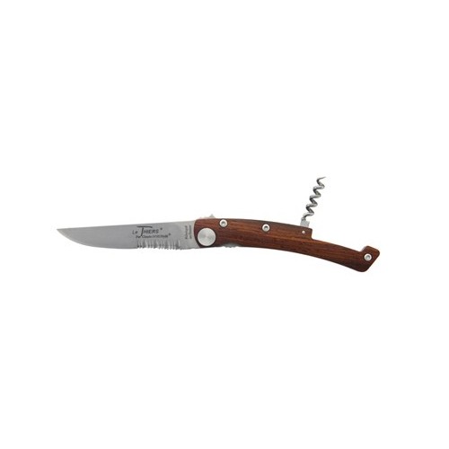 Couteau de poche le Thiers Tire-bouchon manche Vallernia par Claude Dozorme