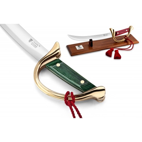 Lafayette Champagn saber green lamina wood handle Claude Dozorme