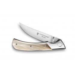 Couteau pliant EOK manche pointe de corne claire