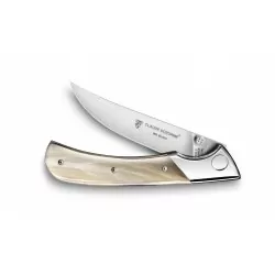 Couteau pliant EOK manche pointe de corne claire