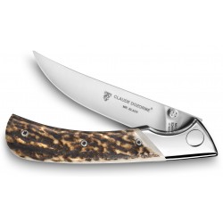 Couteau pliant EOK manche bois de cerf