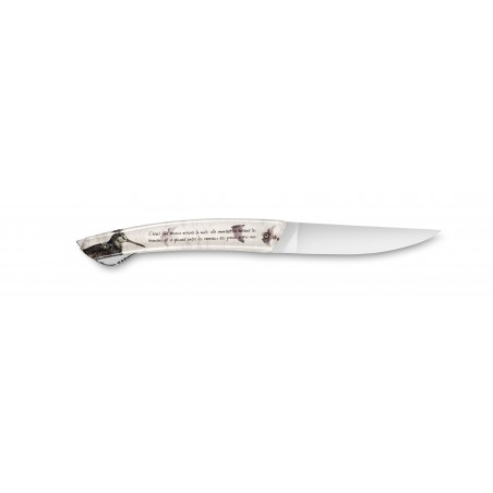 Thiers Verrou pocket knife inclusions by Claude Dozorme Thiers Verrou pocket knife inclusions by Claude Dozorme