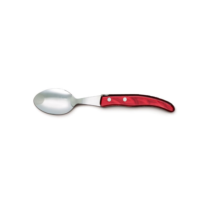 Berlingot soup spoon in resin handle Berlingot soup spoon in resin handle