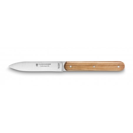 Box of 6 steak knives Navette 6.16 olive wood handle Box of 6 steak knives Navette 6.16 olive wood handle