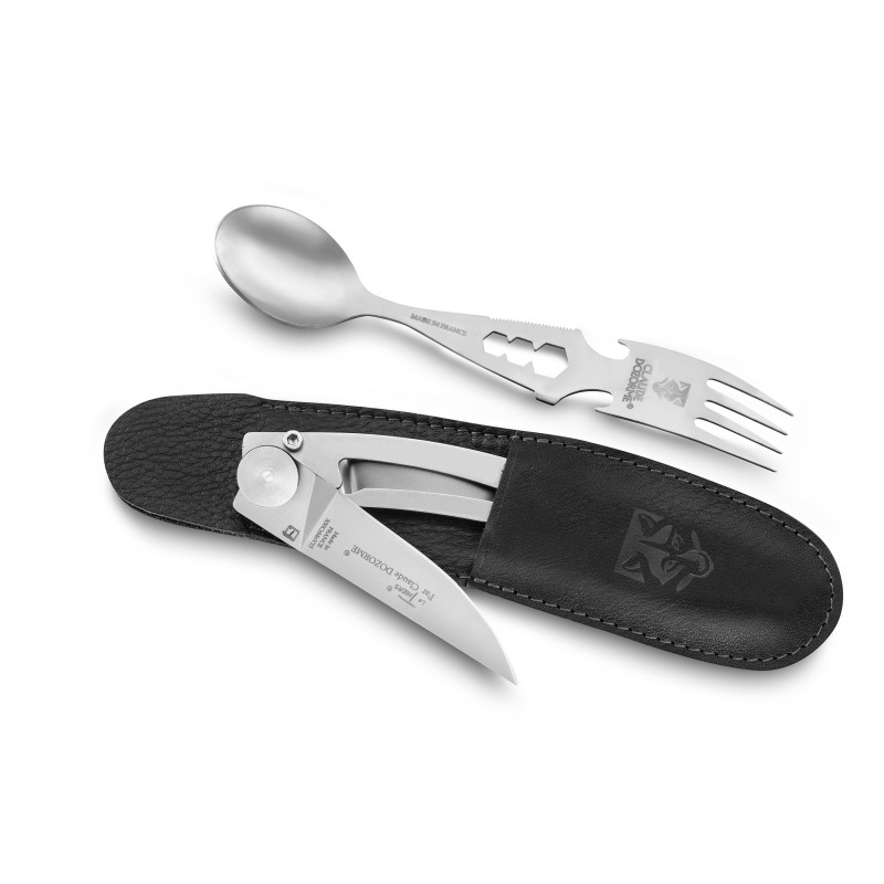 Pouch with Thiers® Liner pocket knife + Forkspinner Pouch with Thiers® Liner pocket knife + Forkspinner