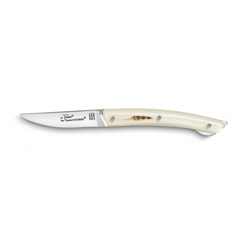 Thiers Verrou pocket knife inclusions by Claude Dozorme Thiers Verrou pocket knife inclusions by Claude Dozorme