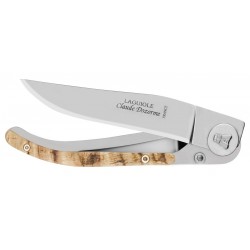 Liner Lock Laguiole pocket knife horn handle