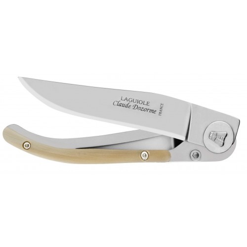 Liner Lock Laguiole pocket knife horn handle