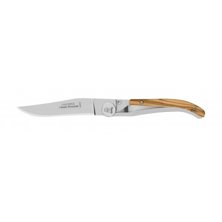Liner Lock Laguiole pocket knife classic wood handle