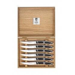 Coffret  couteau Thiers de table : couteau à steak  galuchat