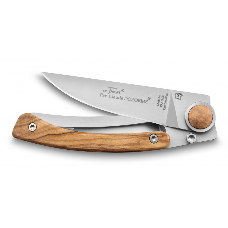 Couteau de poche le Thiers manche vallernia par Claude Dozorme Couteau de poche le Thiers manche vallernia par Claude Dozorme