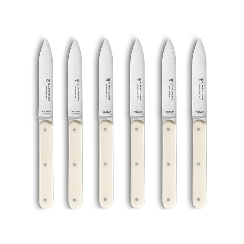 Box of 6 steak knives Navette 6.16 resin handle Box of 6 steak knives Navette 6.16 resin handle