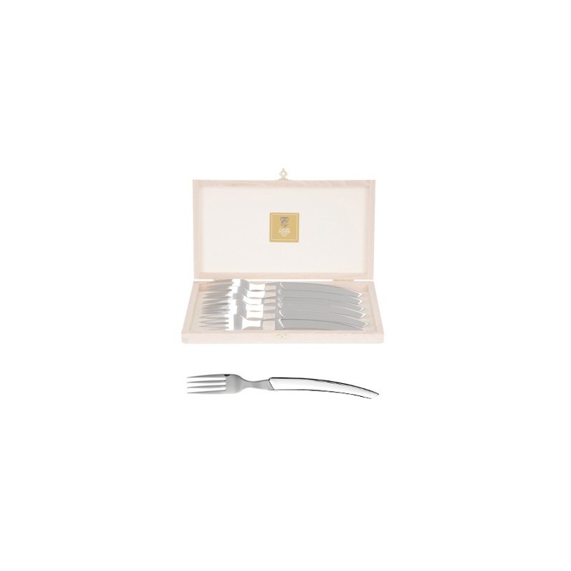 Coffret 6 couteaux Thiers manche inox