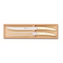 Wood box of 2P Thiers carving set