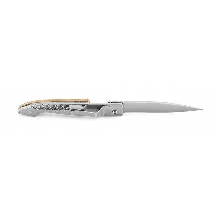 Capucin Liner Lock corkscrew pocket knife oak wood handle Capucin Liner Lock corkscrew pocket knife oak wood handle