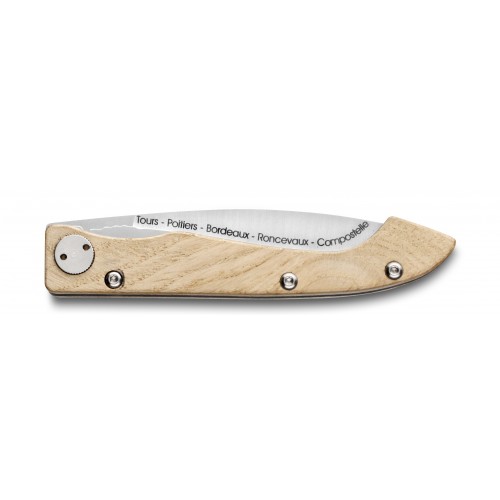 The pocket knife for Compostelle by Claude Dozorme