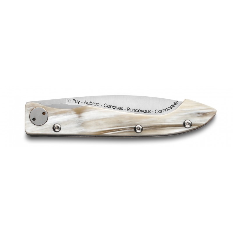 The pocket knife for Compostelle by Claude Dozorme The pocket knife for Compostelle by Claude Dozorme