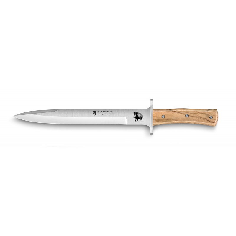 Big dagger wood handle + leather case Big dagger wood handle + leather case