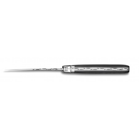 Couteau de poche laguiole 12cm manche cerf mitre laiton Couteau de poche laguiole 12cm manche cerf mitre laiton