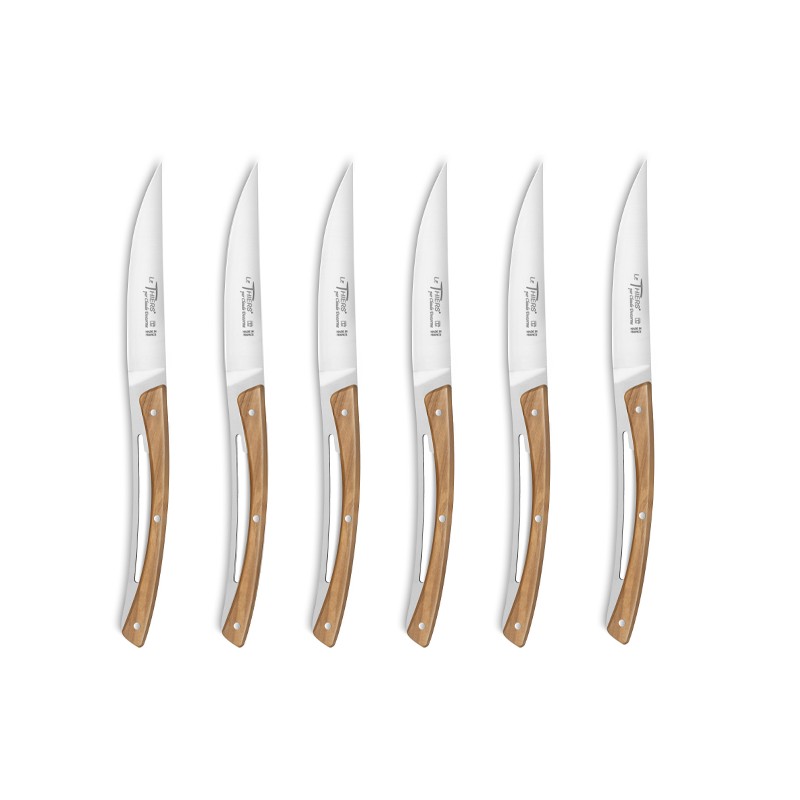 Wood box steak knives Liner table knives Wood box steak knives Liner table knives