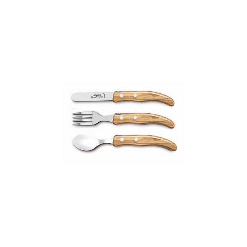 Berlingot 3P child set exotic wood handle Berlingot 3P child set exotic wood handle