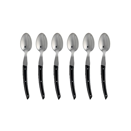 Wood box of 6 soup spoons Le Thiers® resin handle Wood box of 6 soup spoons Le Thiers® resin handle