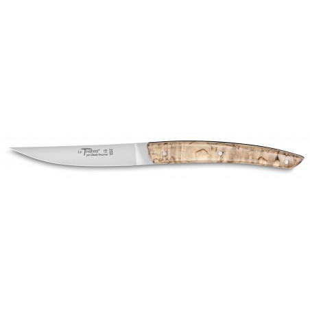 Wood box steak knives birch wood handle Wood box steak knives birch wood handle