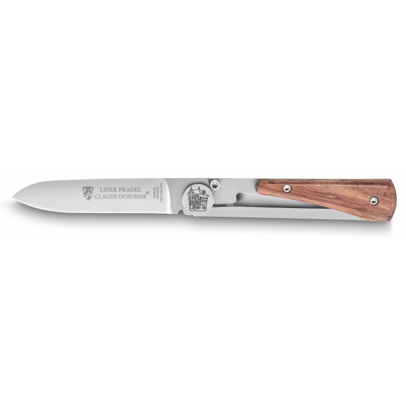 Pradel Liner pocket knife kotibe wood handle Pradel Liner pocket knife kotibe wood handle