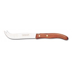 Berlingot cheese knife in wood handle