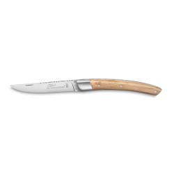 Couteau de poche laguiole 12cm manche cerf mitre laiton