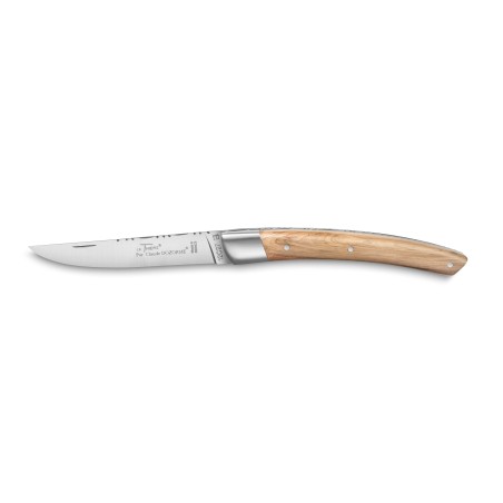 Laguiole classic pocket knife 4"3/4 stag woods handle and brass bolster