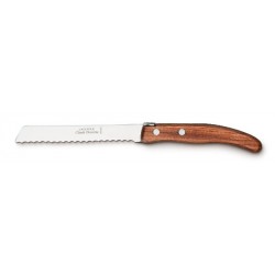 Berlingot bread/tomato knife in wood handle