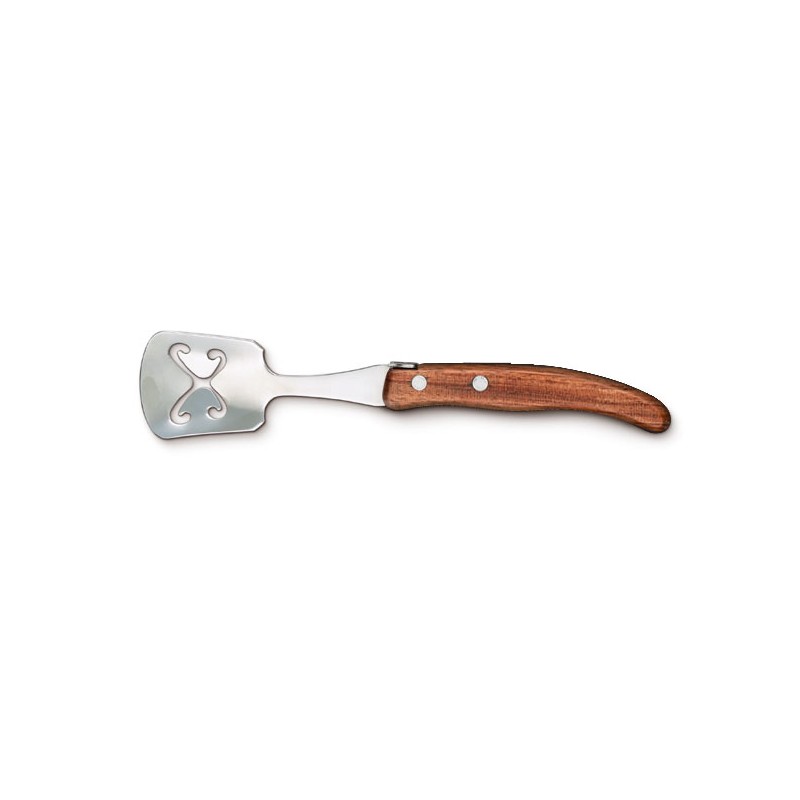 Berlingot ice cube spoon in wood handle Berlingot ice cube spoon in wood handle