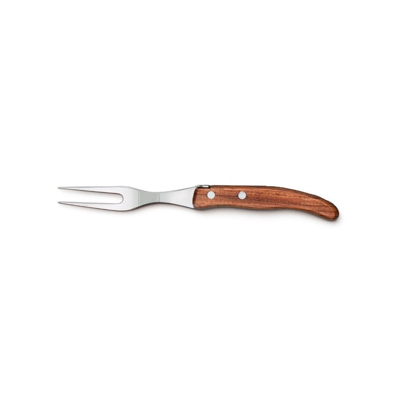 Berlingot cheese fork in wood handle Berlingot cheese fork in wood handle