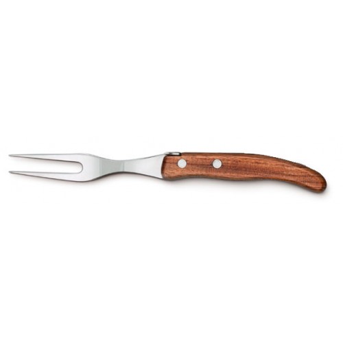 Berlingot cheese fork in wood handle