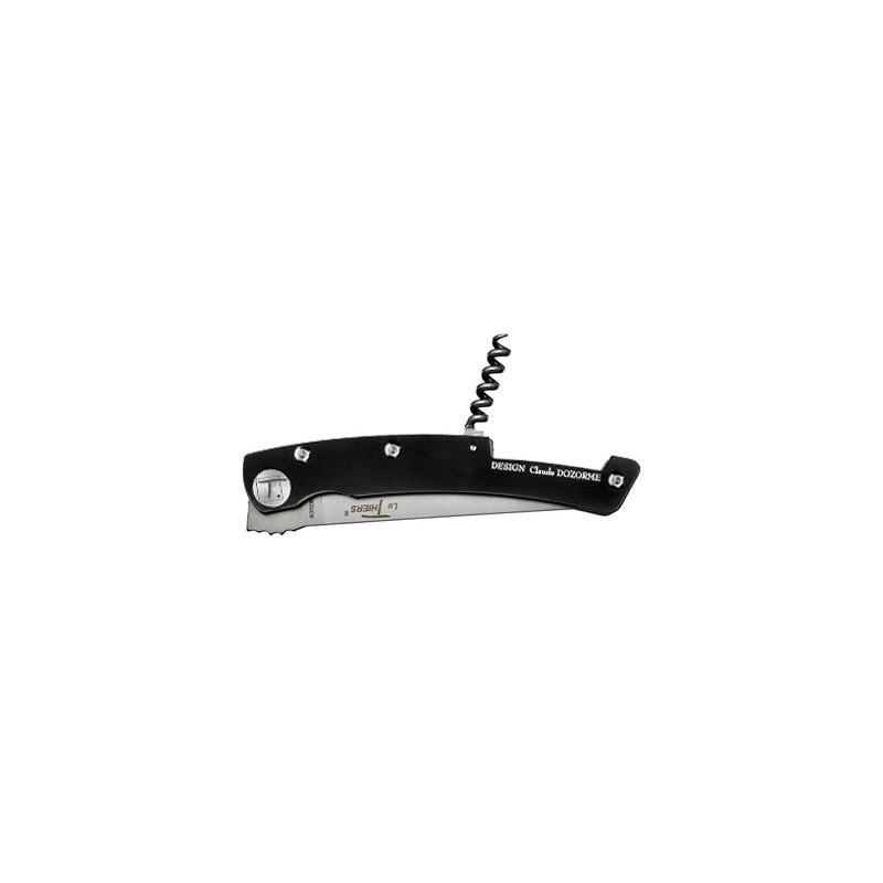 Thiers pocket knife + corkscrew black handle Thiers pocket knife + corkscrew black handle